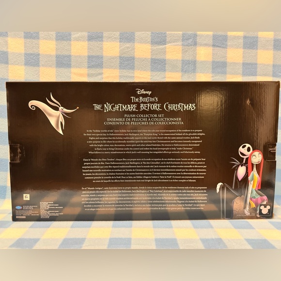 Disney The Nightmare Before Christmas Neon Plush Collector Set 4 Pack NIB - Picture 2 of 5